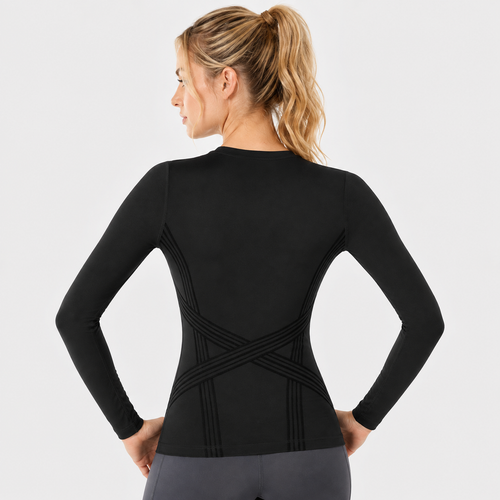 Camiseta Modeladora 3D de Manga Longa - Olaola