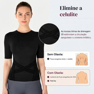 Camiseta Modeladora 3D - Olaola