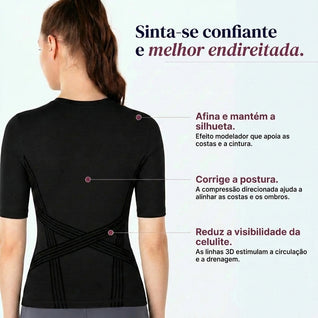 Camiseta Modeladora 3D - Olaola