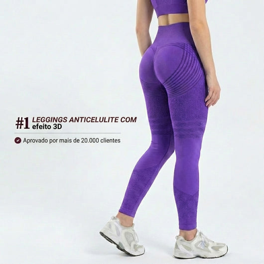 Leggings Drenantes 3D: Anticelulite & Push-Up